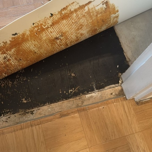 eteisen ja keittiön mustaliima