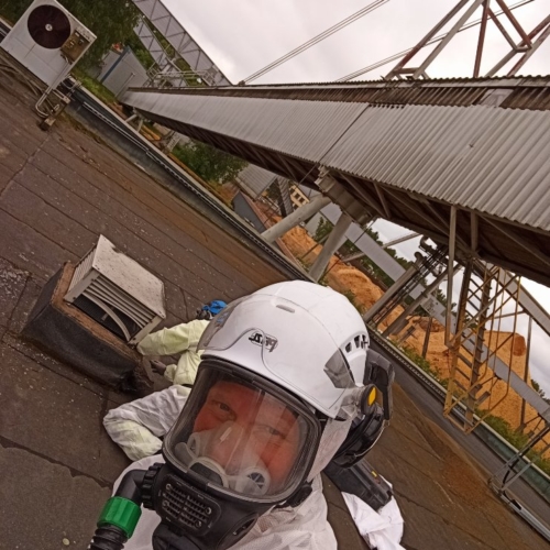 Huopakaton purku tehtaalla