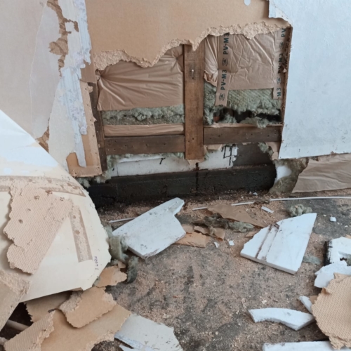 Kosteusvaurio purku varkaus