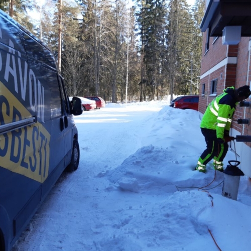 Tiiliseinän timanttiporaus